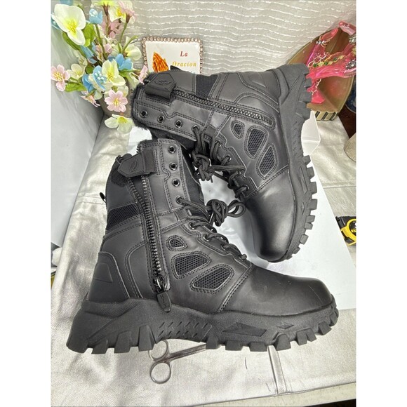 (F2) Men Wear-Resistant Tactical Training and Combat Boots for Outdoor Hiking,40 - Picture 16 of 16